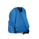 Zaino in Poliestere con Tasca Frontale e Spallacci Imbottiti Ravizzoni Madrid Blu 