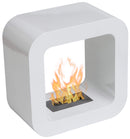 Camino a Bioetanolo da Pavimento 42x42 cm Karlsen Marostica Bianco