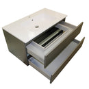 Mobile da Bagno sospeso Samoa 01C Laccato Grigio TFT