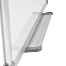Lavagna per Ufficio Magnetica 120x90 cm in Alluminio Silver