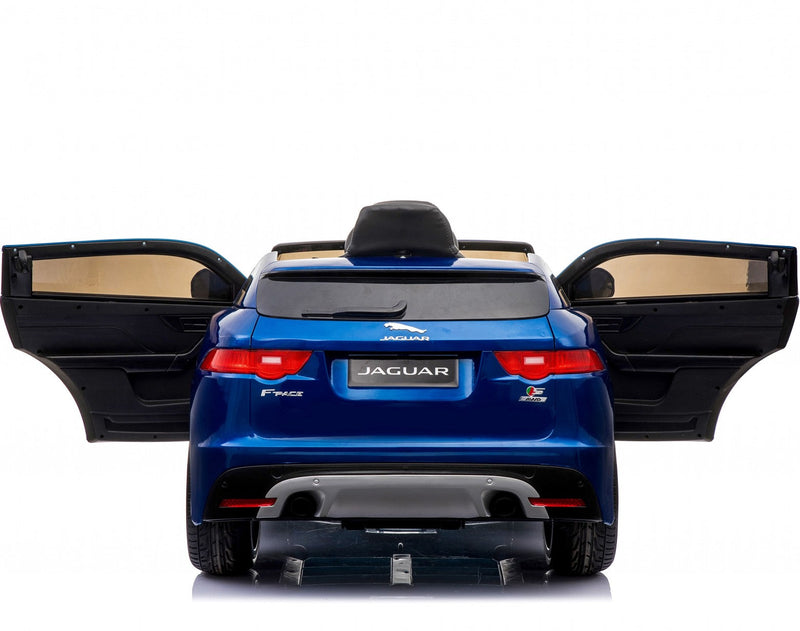 Macchina Elettrica per Bambini 12V con Licenza Jaguar F-Pace Blu