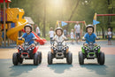 Quad Elettrico per Bambini ATV Safari Gold 24V con Telecomando Beige