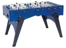 Calciobalilla in Mdf Blu con Aste Rientranti e Gambe Pieghevoli Garlando Foldy