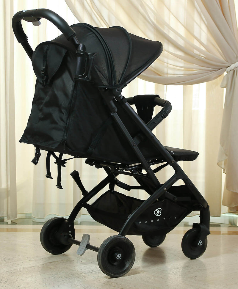 Passeggino Leggero per Bambini Barotti Primo Nero e Bianco