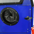 Cabina Sabbiatrice 138x89x56 cm 220L con Kit Accessori Blu