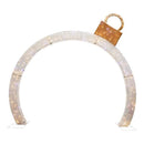 Arco Luminoso Natale Bianco Caldo 300 LED Addobbo da Esterno Bianco Caldo 308 cm