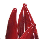 Set 12 Rami Peperoncini Artificiali da 12 Altezza 14,5 cm Rosso