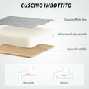 Sedia da Ufficio Ergonomica 63x70x102-112 cm Altezza Regolabile e Dondolo Grigio    