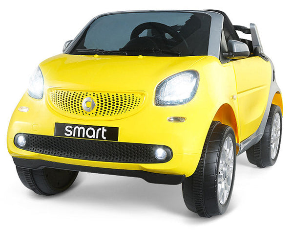 online Elektro Rutscher 12V Smart Fortwo Cabrio Gelb
