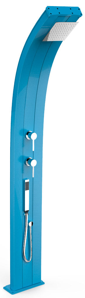 Doccia da Esterno Giardino Miscelatore e Doccetta Mobile Arkema Dada Blu online