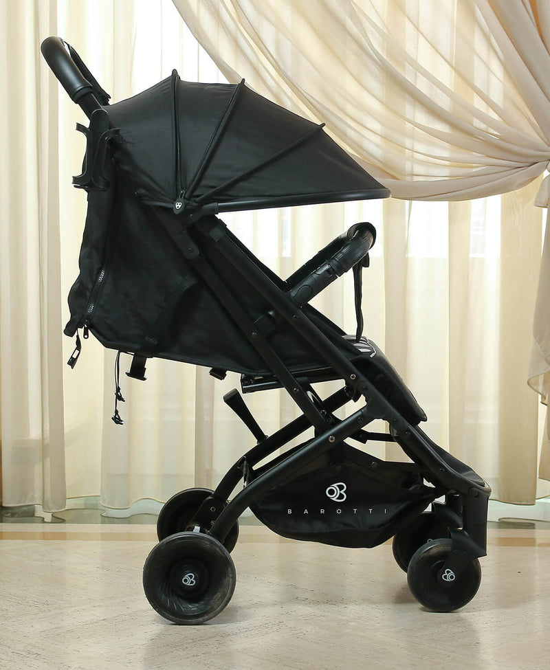 Passeggino Leggero per Bambini Barotti Primo Nero e Bianco