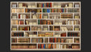 Fotomurale - Biblioteca Di Casa Carta Da Parato Erroi