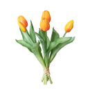 Set 3 Fiori Artificiali Tulipano per 5 Fiori 43 cm 