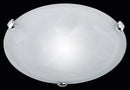 Plafoniera da Interno  E27 in Metallo Nickel Opaco