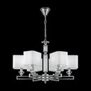 Lampadario Neoclassic in Metallo Ontario Cromo