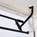 Barra Trazioni a Parete in Acciaio Max 110Kg 102x35x25 cm  Nero