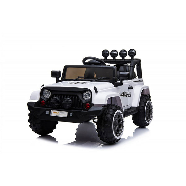Macchina Elettrica per Bambini Fuoristrada Adventure 12V con Telecomando Bianco prezzo