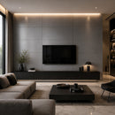 Set 6 Pezzi Pannello Decorativo Effetto Metallo 120x60 cm in PVC UV Ultra Slim Acciaio Inox  