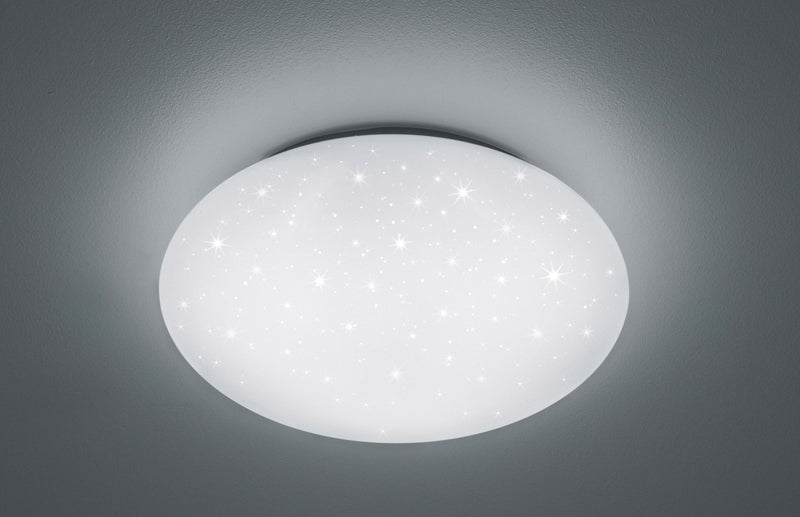 Plafoniera da Interno a LED in Plastica Bianco