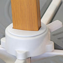 Ombrellone da Giardino Decentrato 3x4m Roma Wood beige