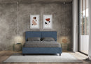 Letto Matrimoniale Sleeper Blu Varie Misure
