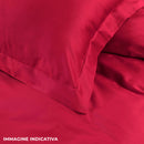 Copripiumino Matrimoniale con Sacco e Federe Tinta Unita Garrini Clarice Blu