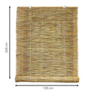 Tenda arella in Bamboo 120x260 cm con carrucola resistente alle intemperie