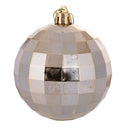 Set 8 Palle di Natale Ø8 cm in Plastica Champagne