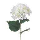 Set 4 Ortensia Artificiale Singola con 6 Fiori Artificiali Altezza 90 cm 