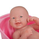 Bambola Bebè Neonato con Bagnetto e Accessori 36cm JC Toys