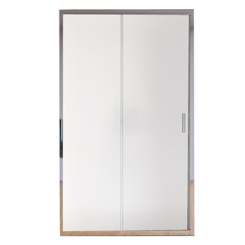 Porta Parete Doccia 1 anta Scorrevole in Cristallo Opaco 6mm H195 Bonussi Tosca Varie Misure