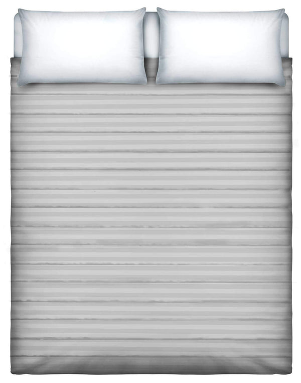 Steppdecke aus Polyester-Satin 100gr Grau Verschiedene Größen online