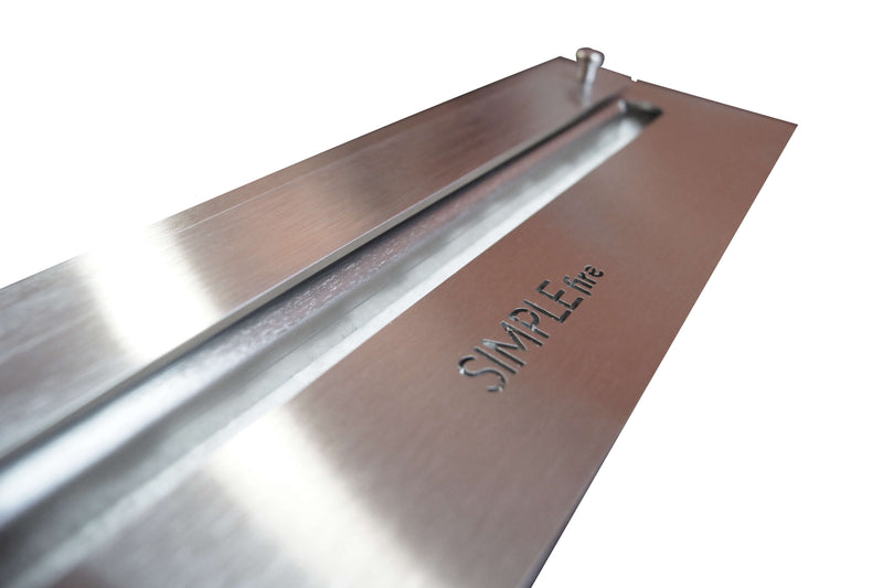 Camino a Bioetanolo da Parete 55x79 cm  Frame 550 Nero