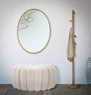 Specchio Oro Butterfly Line 66x3x90 cm in Ferro e MDF Oro