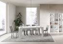 Tavolo Allungabile 160/420x90x77 cm Naxy Premium Bianco Frassino  