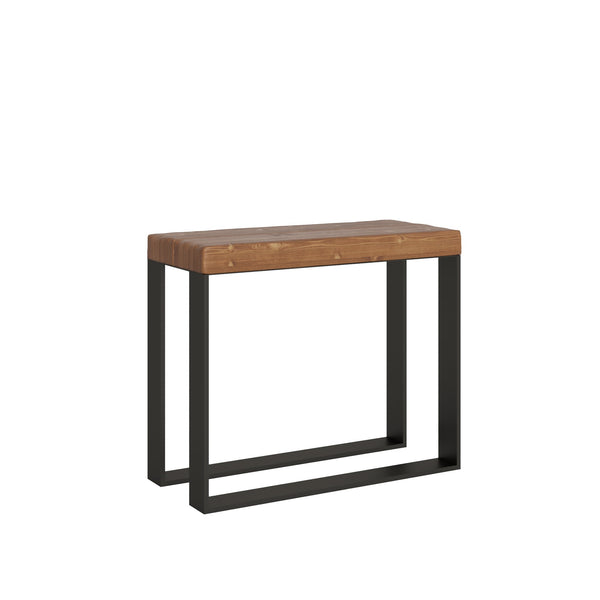 Consolle Allungabile 90-290x40x77 cm in Nobilitato Marrone acquista