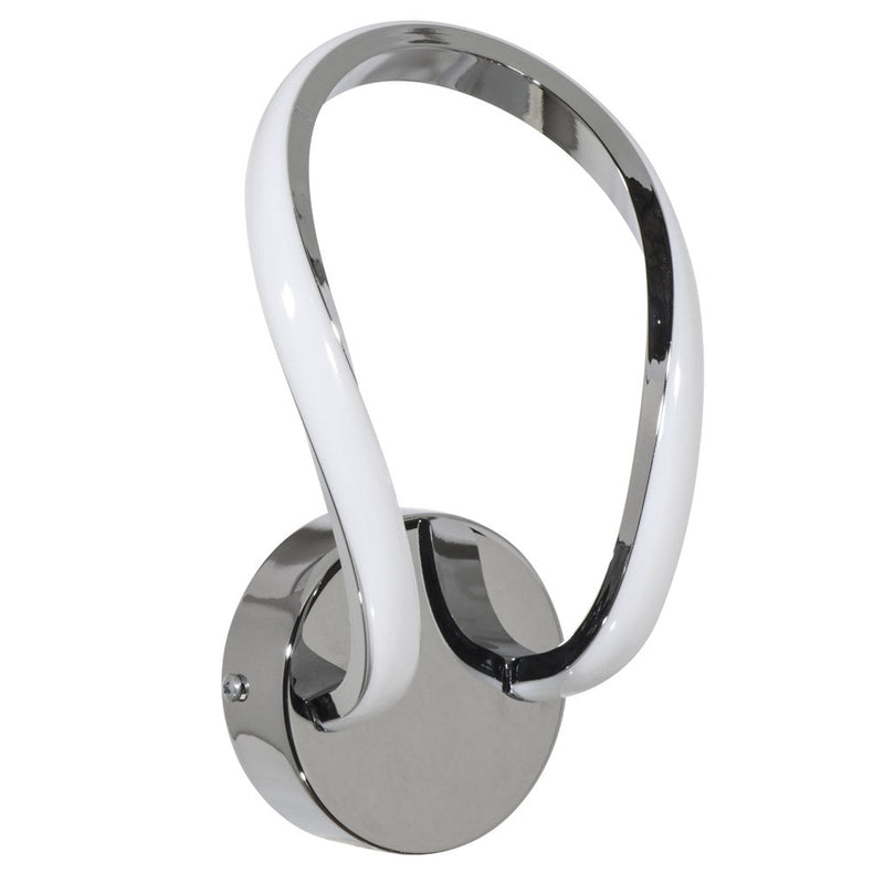 Applique Led 8W 990lm 4500K Cromo E-Energy Infinity