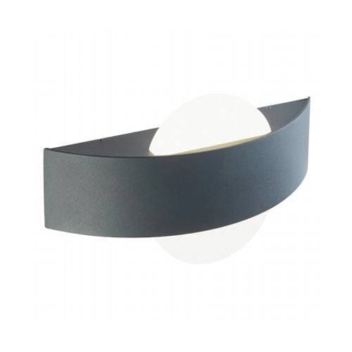 Sovil Dexter Grau Oval 10W LED Außenwandleuchte acquista