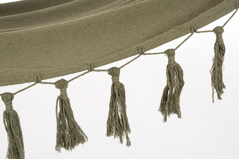 Amaca da Giardino 200x100 cm in Poli-Cotone Juan Verde