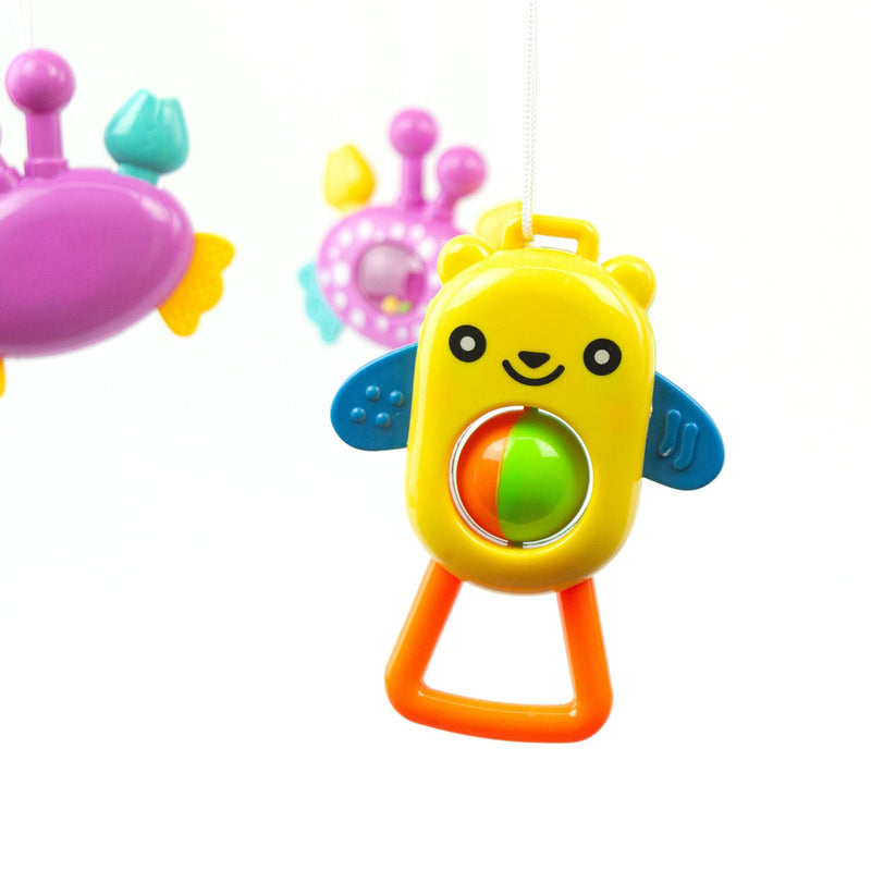 Giostrina da culla con carillon farfallina ninna nanna suoni e musica