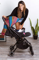 Passeggino Trolley Leggero per Bambini Zibos Velo Ziggy Black Nero