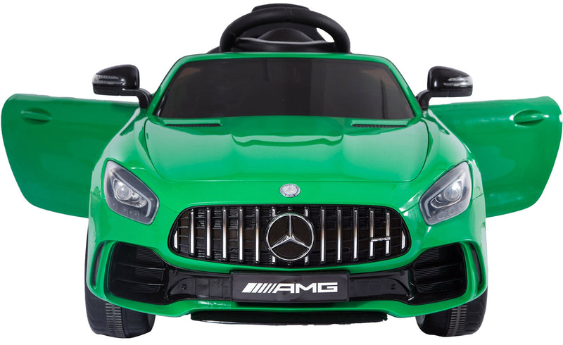 Macchina Elettrica per Bambini 12V con Licenza Mercedes GTR AMG Rossa