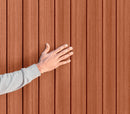 Casetta da Giardino Porta Attrezzi 125,8x184,5x205,1 cmin Evotech+ Keter Darwin 4x6 Marrone