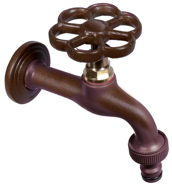 online Rubinetto Colorato per Fontana da Giardino in Ottone Belfer RUB/024 Ruggine