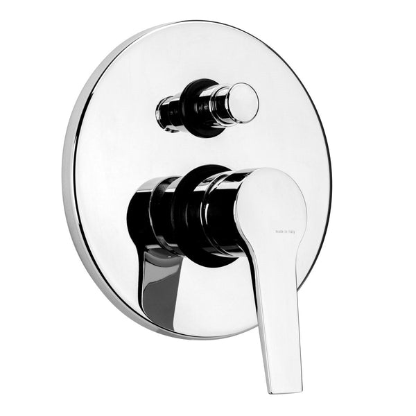 acquista Einhebel-Duschmischbatterie Ø15,6x4,5 cm in Messing TFT Bonnie verchromt