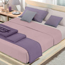 Coperta Misto Cotone 1 Piazza e Mezzo Cober Coprice Rosa Fard
