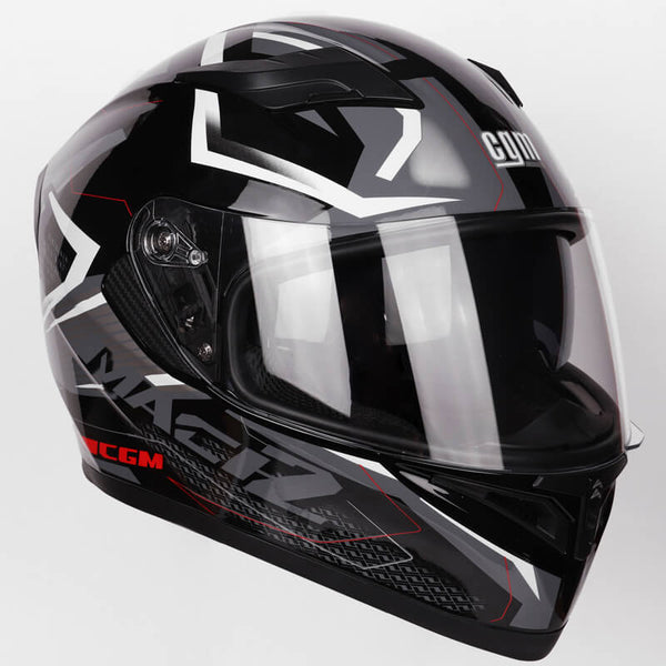Integralhelm für Scooter mit langem Visier CGM Tampere Mach 2 316G Schwarz Verschiedene Größen online