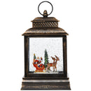 Lanterna Natalizia a Batteria 161x8,8x26,5 cm con Musica e Luce 