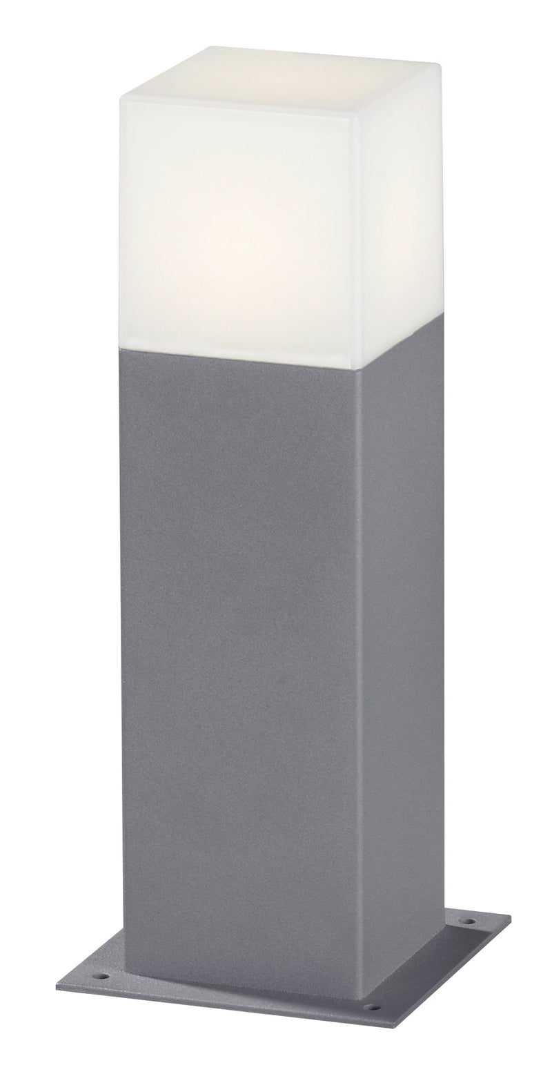 Palo da Esterno a LED in Pressofusione di alluminio Titanio