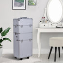 Trolley per Estetista Make Up Trucchi in Alluminio 35,5x23x63,5 cm  Glam